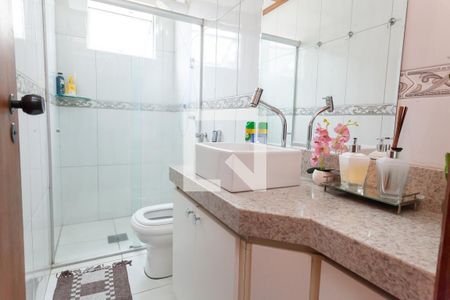 Banheiro Social de apartamento à venda com 3 quartos, 90m² em Buritis, Belo Horizonte