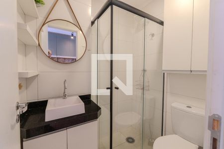 Banheiro de apartamento para alugar com 1 quarto, 19m² em Bela Vista, São Paulo