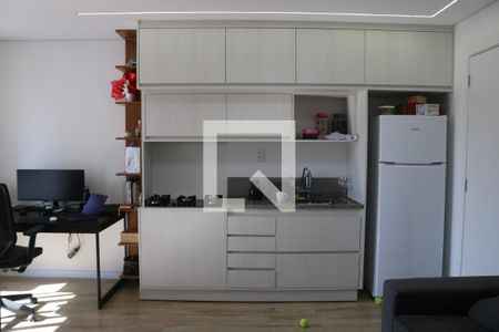 Sala e Cozinha Integrada de apartamento para alugar com 1 quarto, 42m² em Água Branca, São Paulo
