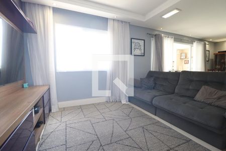 Sala de apartamento para alugar com 3 quartos, 123m² em Centro, Santo André