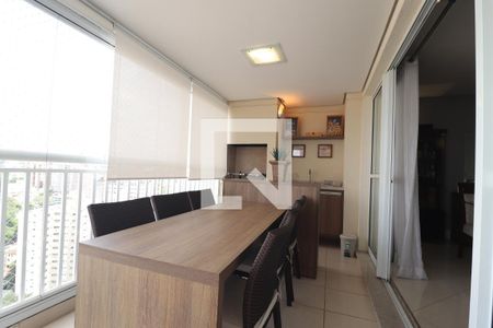 Varanda gourmet de apartamento para alugar com 3 quartos, 123m² em Centro, Santo André