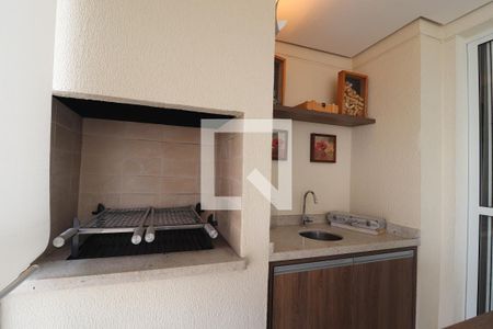 Varanda gourmet de apartamento para alugar com 3 quartos, 123m² em Centro, Santo André