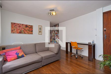 Sala Ambientes de apartamento para alugar com 1 quarto, 57m² em Funcionários, Belo Horizonte