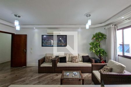 Sala de tv de apartamento para alugar com 4 quartos, 154m² em Guilhermina, Praia Grande