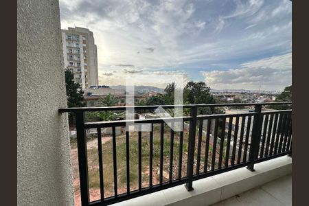 Varanda da Sala de apartamento para alugar com 2 quartos, 59m² em Outeiro de São Fernando, Barueri