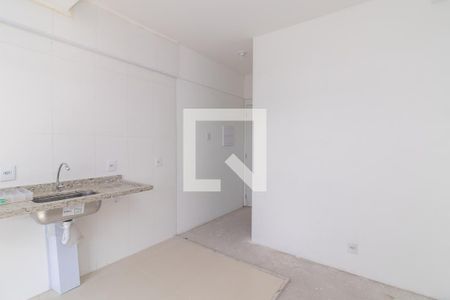 Sala/Cozinha de apartamento à venda com 2 quartos, 46m² em Vila Ré, São Paulo
