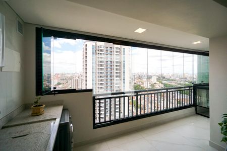 Varanda de apartamento à venda com 2 quartos, 55m² em Chácara Seis de Outubro, São Paulo