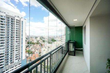 Varanda de apartamento à venda com 2 quartos, 55m² em Chácara Seis de Outubro, São Paulo