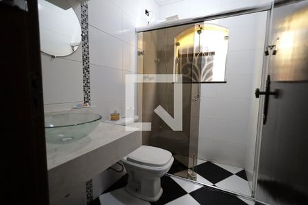 Banheiro de casa à venda com 4 quartos, 300m² em Vila Pires, Santo André