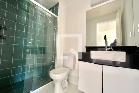 Banheiro de apartamento para alugar com 1 quarto, 42m² em Vila Clementino, São Paulo