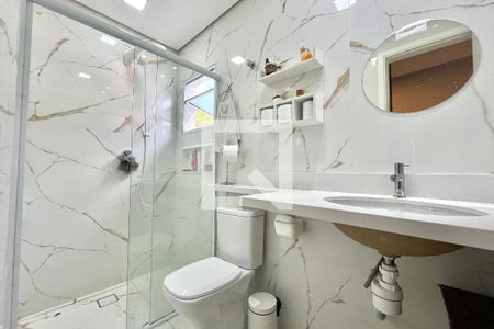 Banheiro da Suíte de apartamento para alugar com 3 quartos, 145m² em Vila Guarani (z Sul), São Paulo