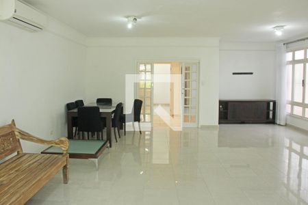 Sala de casa para alugar com 3 quartos, 229m² em Ponta da Praia, Santos