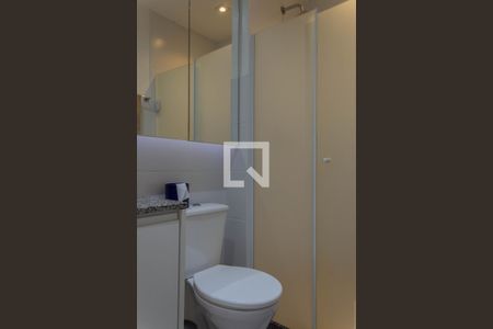 Banheiro da Suíte 1 de apartamento à venda com 2 quartos, 56m² em Planalto, São Bernardo do Campo