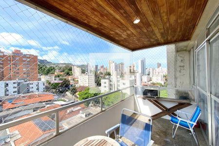 Varanda da Sala de apartamento à venda com 3 quartos, 140m² em Serra, Belo Horizonte