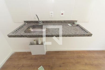 Sala/Cozinha de kitnet/studio para alugar com 1 quarto, 16m² em Cidade Antônio Estêvão de Carvalho, São Paulo