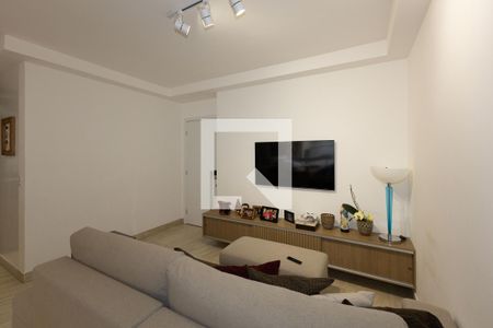 Sala de TV de apartamento para alugar com 2 quartos, 82m² em Vila da Serra, Nova Lima