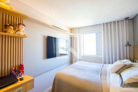 Quarto 1 - Suíte de apartamento à venda com 2 quartos, 64m² em Campestre, Santo André