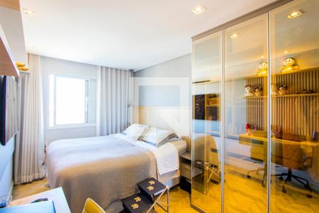 Quarto 1 - Suíte de apartamento à venda com 2 quartos, 64m² em Campestre, Santo André