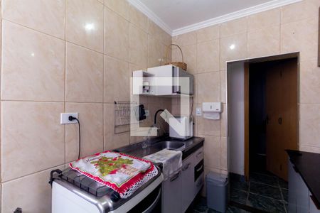 Cozinha de apartamento para alugar com 2 quartos, 45m² em Fazenda da Juta, São Paulo