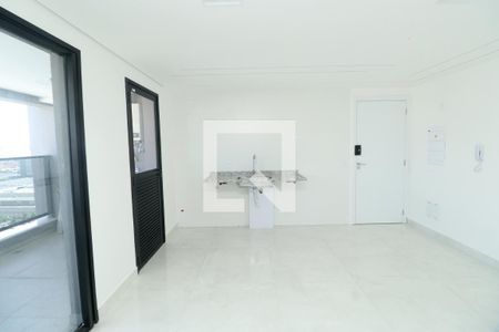 Sala/Cozinha de apartamento à venda com 2 quartos, 58m² em Jardim, Santo André
