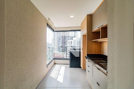 Cozinha de apartamento para alugar com 1 quarto, 33m² em Butantã, São Paulo