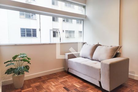 Sala de apartamento à venda com 1 quarto, 35m² em Centro, Rio de Janeiro