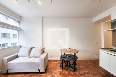 Sala de apartamento à venda com 1 quarto, 35m² em Centro, Rio de Janeiro
