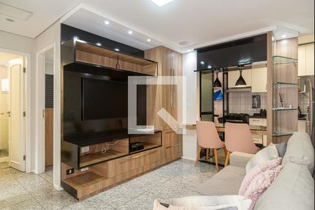 Sala de apartamento à venda com 2 quartos, 54m² em Consolação, São Paulo