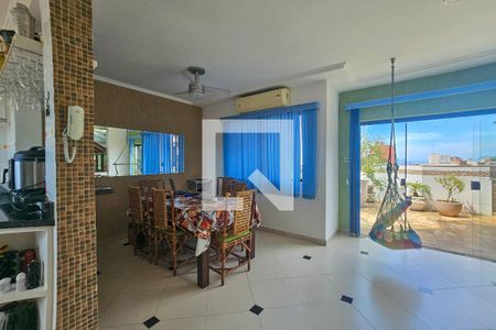 Sala de apartamento para alugar com 4 quartos, 224m² em Jardim Enseada, Guarujá