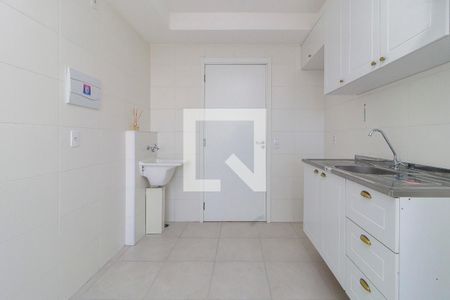 Sala - Cozinha de apartamento à venda com 1 quarto, 28m² em Vila das Belezas, São Paulo