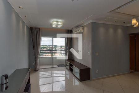 Sala de Estar/Jantar de apartamento para alugar com 3 quartos, 76m² em Jardim Santa Clara do Lago I, Hortolândia
