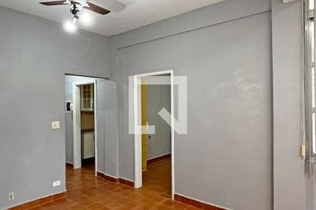 Sala de apartamento para alugar com 1 quarto, 68m² em José Menino, Santos