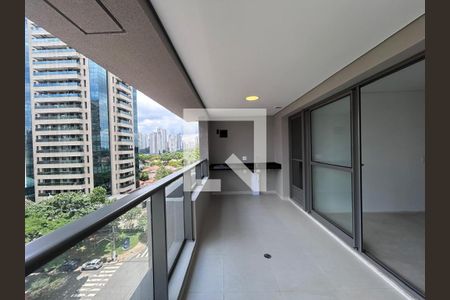 Varanda de apartamento à venda com 2 quartos, 81m² em Brooklin, São Paulo