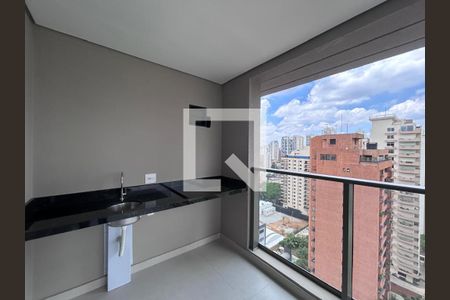 Varanda  de apartamento à venda com 3 quartos, 81m² em Brooklin, São Paulo