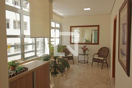 Sala de apartamento para alugar com 3 quartos, 210m² em Ponta da Praia, Santos