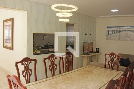 Sala de apartamento para alugar com 3 quartos, 210m² em Ponta da Praia, Santos