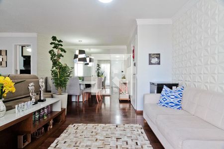 Sala de apartamento à venda com 3 quartos, 123m² em Carandiru, São Paulo