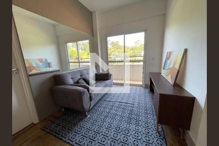Sala de casa de condomínio para alugar com 1 quarto, 42m² em Granja Viana, Cotia
