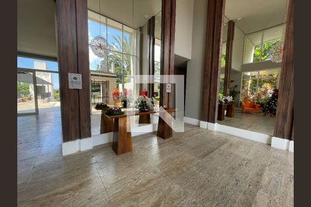Hall de entrada de casa de condomínio para alugar com 1 quarto, 42m² em Granja Viana, Cotia