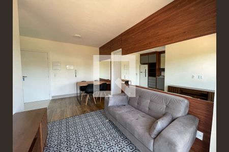 Sala de apartamento para alugar com 1 quarto, 38m² em Granja Viana, Cotia