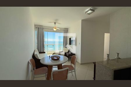 Sala de apartamento para alugar com 3 quartos, 70m² em Pitangueiras, Guarujá