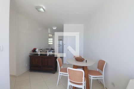 Sala de apartamento para alugar com 3 quartos, 70m² em Pitangueiras, Guarujá
