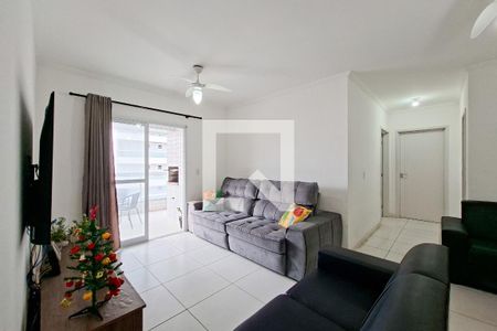 Sala de apartamento para alugar com 2 quartos, 100m² em Vila Assuncao, Praia Grande