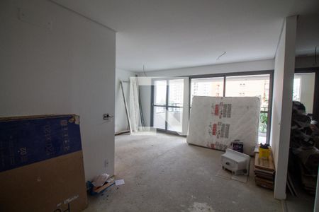 Sala de apartamento à venda com 2 quartos, 81m² em Brooklin, São Paulo