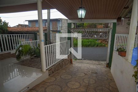 Vista da Sala de casa para alugar com 2 quartos, 65m² em São Lucas, Viamão