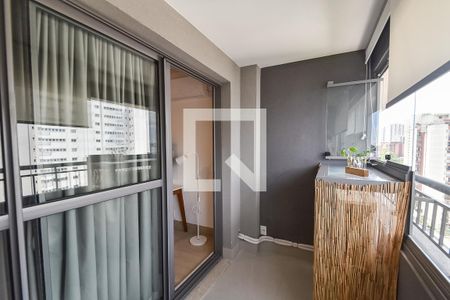 Varanda da Studio de kitnet/studio para alugar com 1 quarto, 25m² em Vila Mariana, São Paulo
