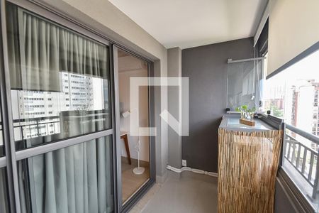 Varanda da Studio de kitnet/studio para alugar com 1 quarto, 25m² em Vila Mariana, São Paulo