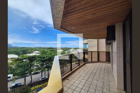 Varanda  de apartamento à venda com 4 quartos, 178m² em Barra da Tijuca, Rio de Janeiro
