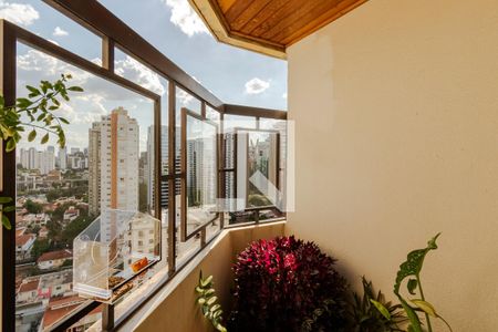 Varanda da Sala de apartamento à venda com 4 quartos, 278m² em Cidade Monções, São Paulo
