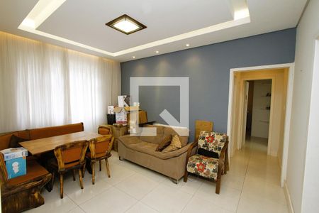 Sala de apartamento para alugar com 2 quartos, 90m² em Grajaú, Belo Horizonte